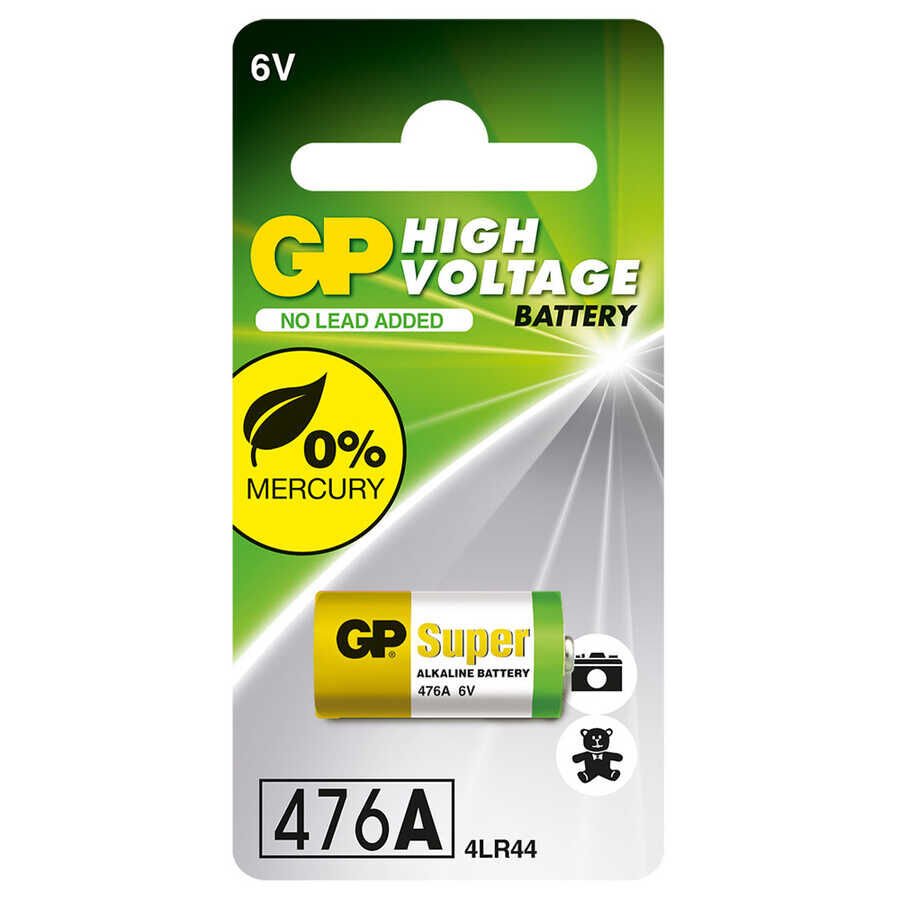 Gp 476a 4lr44 6v Yüksek Voltaj Alkalin Pil